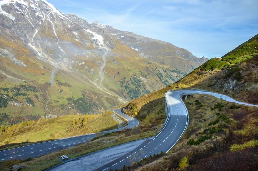 Grossglockner Hochalpenstrasse magasgóhegyi panorámaút