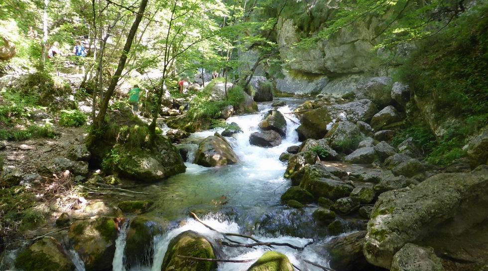 Tscheppaschlucht-szurdok Karintia